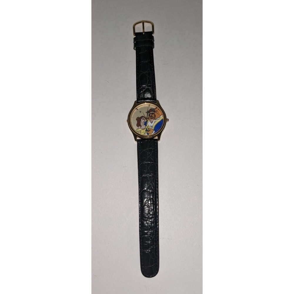 DISNEY MUSICAL MELODY BEAUTY AND THE BEAST LIMITED EDITION COLLECTORS WATCH RARE